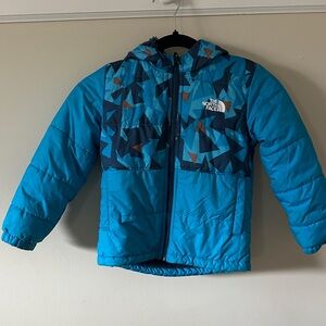 The North Face Kids Blue Puffer Jacket